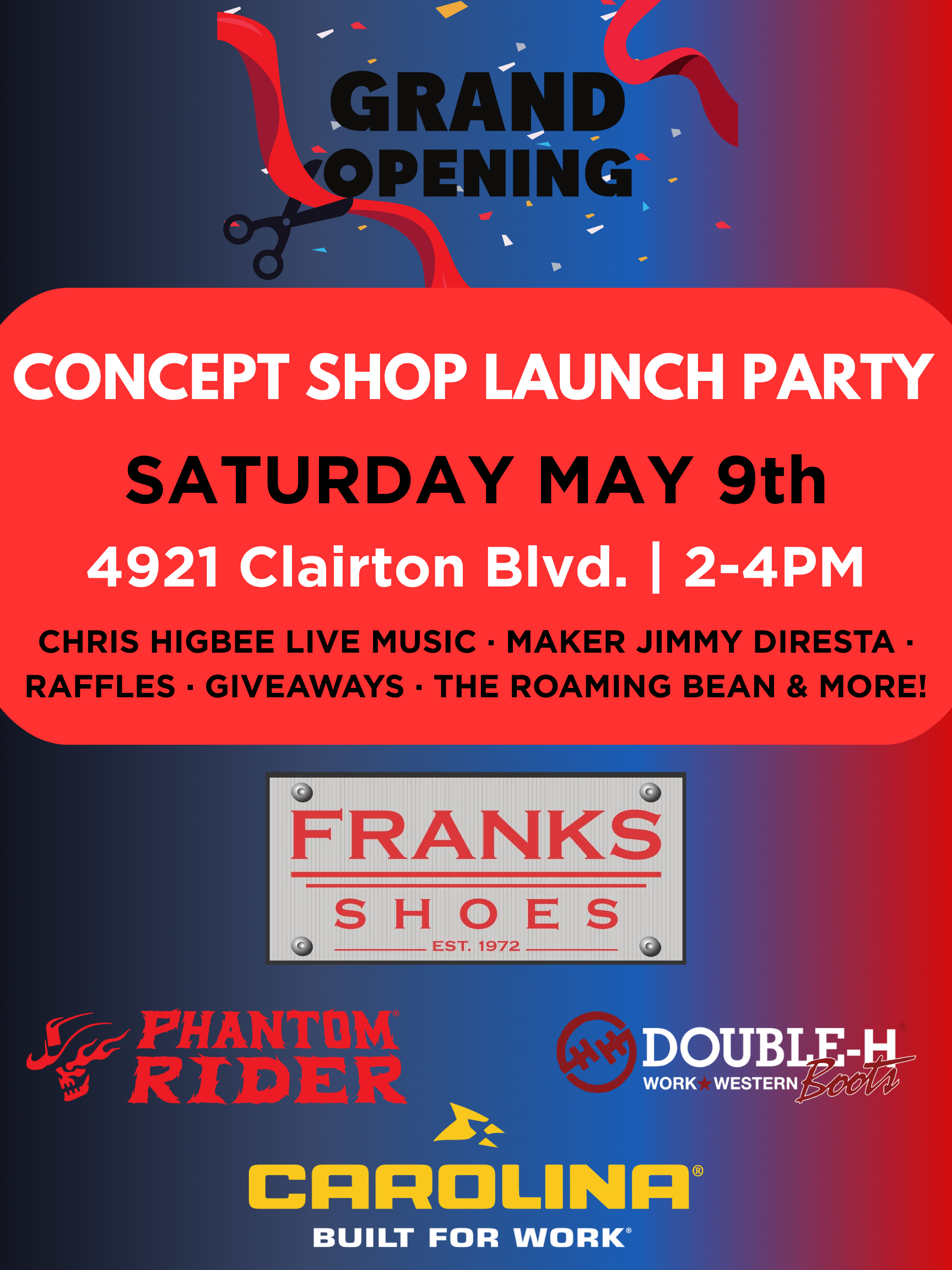 May 9 Launch Party